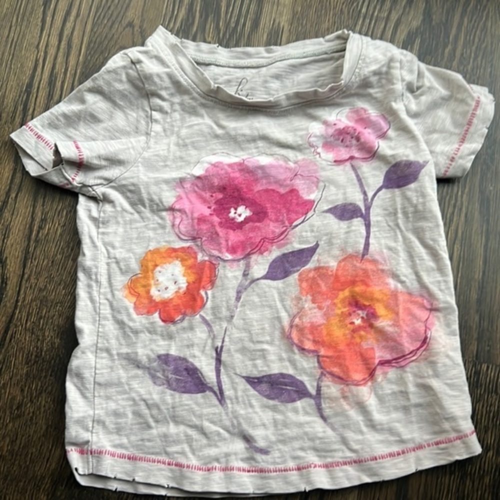Peek Kids t-shirt - stylized distressing - XS (2-3) - excellent condition